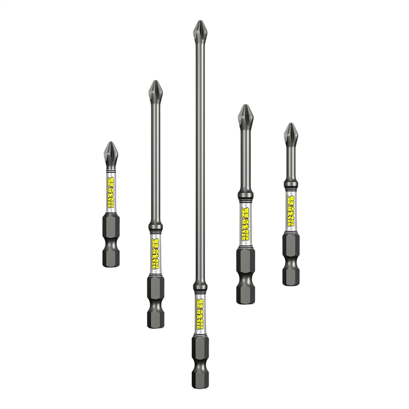 Tools Workshops - Drill Screwdriver Bit Set 5-Piece Heavy