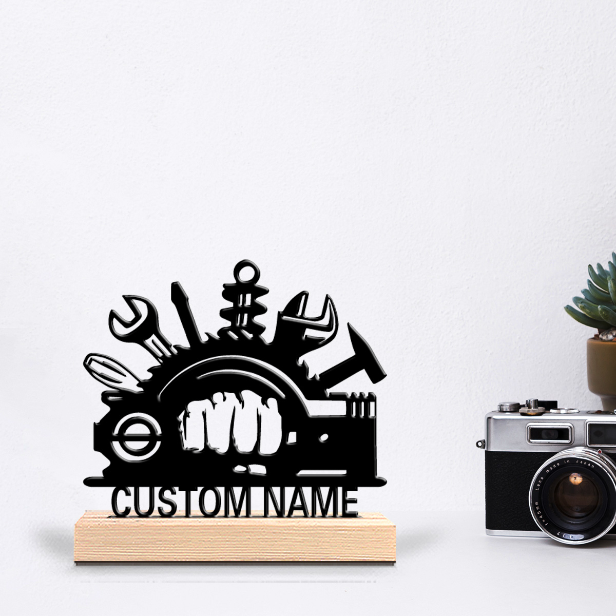 Workshop Tools And Names - 1pc workshop tool Custom Name Metal
