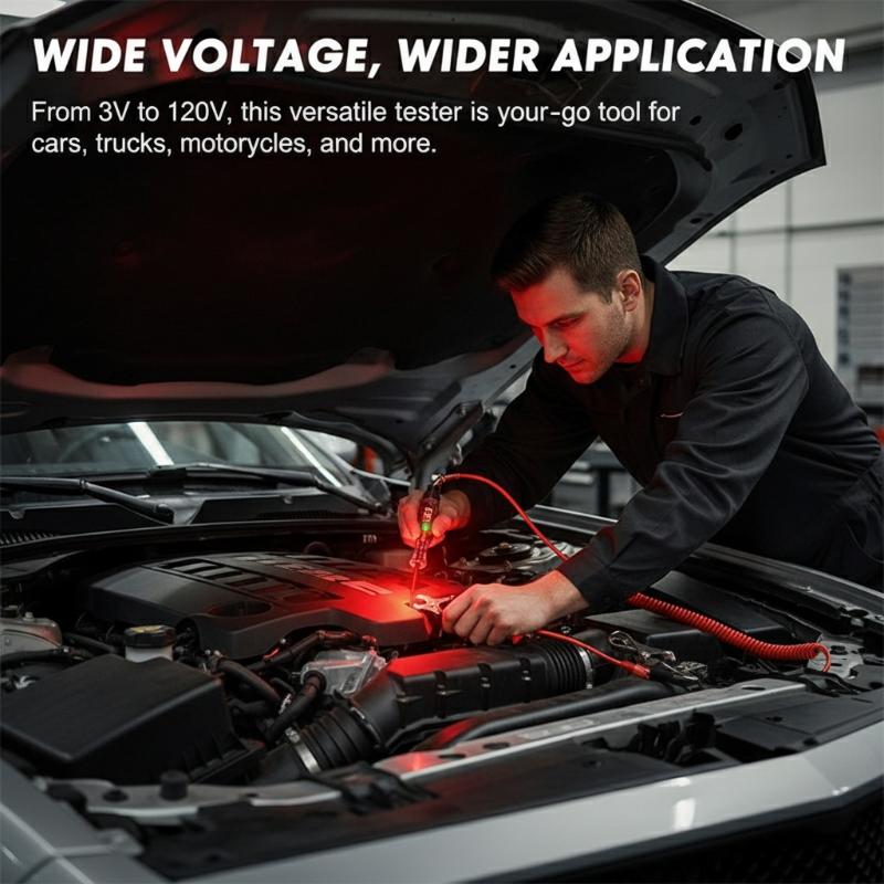 Workshop Tools Display - 3V 120V Voltage Tester Pen Digital
