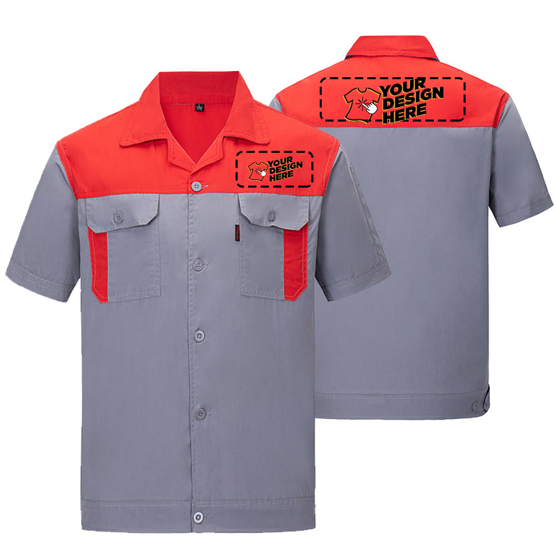 Workshop Tools Logo - DIY LOGO spring and autumn short-sleeved