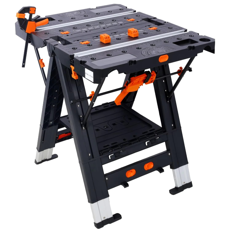 Workbench Portable Fold - Portable Folding 2-in-1 Workbench Large Load