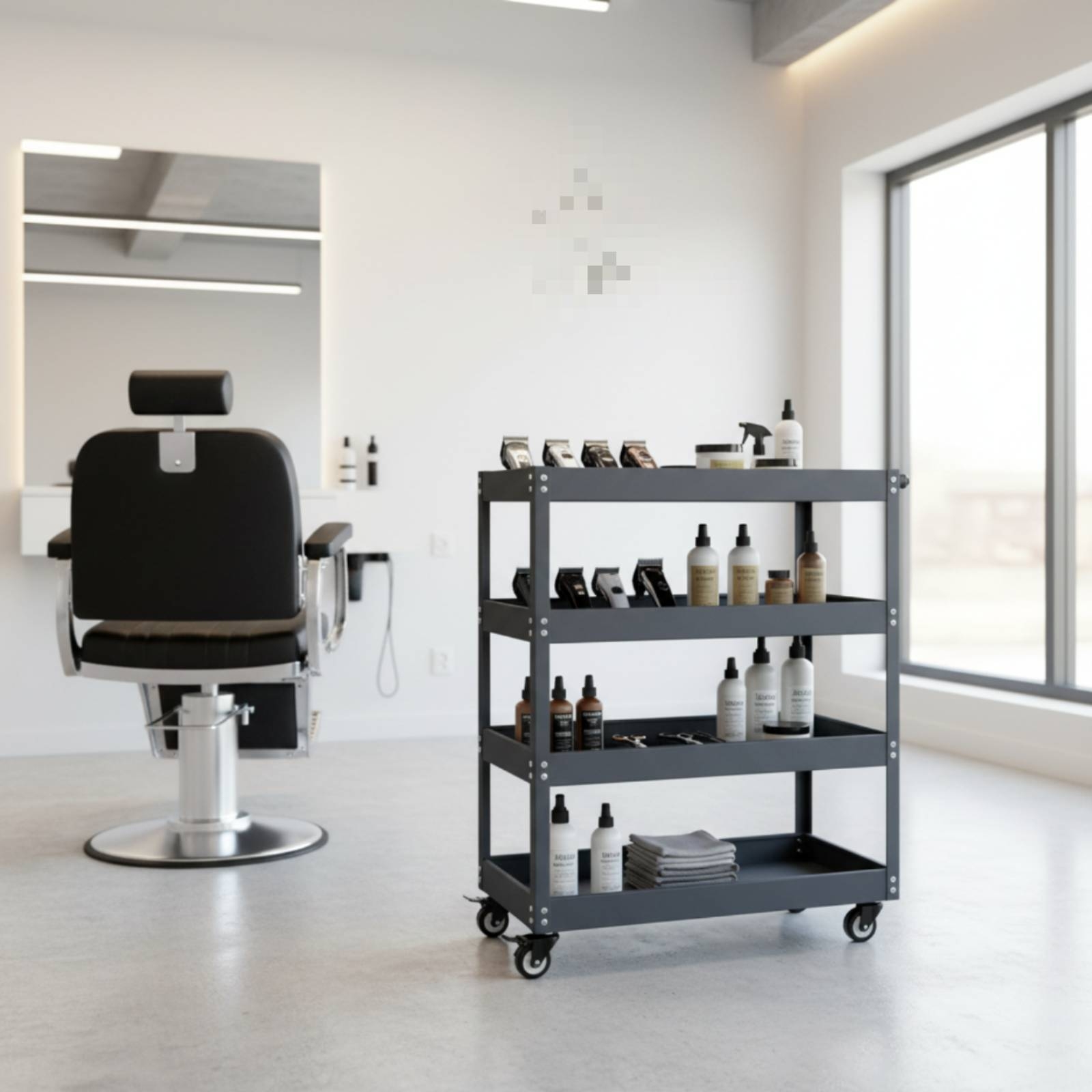 Four-Tier Utility Cart Long-La - Tools In Mechanic Workshop recension och pris