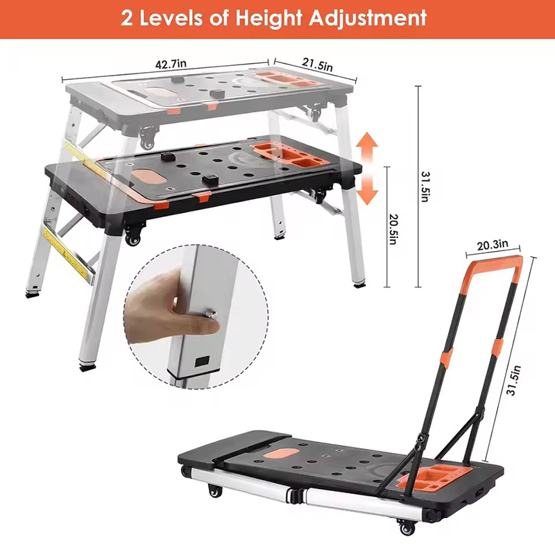 7-in-1 Multifunctional Folding - Workbench Portable Fold recension och pris