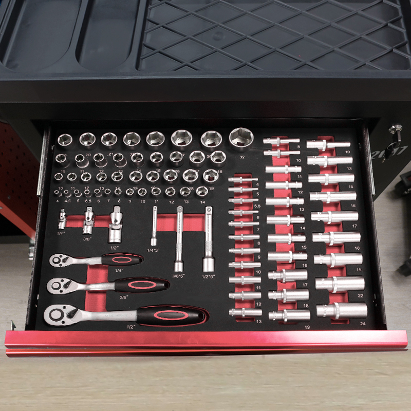 7 Drawer Tool Trolley With 273 - Tools In Mechanic Workshop recension och pris