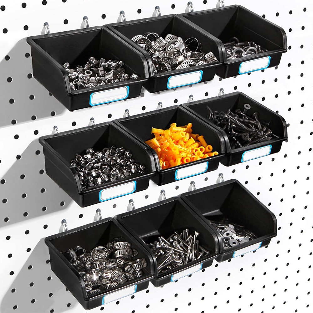 1/6 Sets Pegboard Bins with Ho - Workshop Tools Box recension och pris