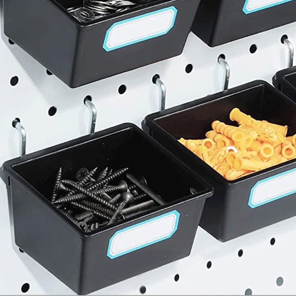 1/6 Sets Pegboard Bins with Ho - Workshop Tools Box recension och pris