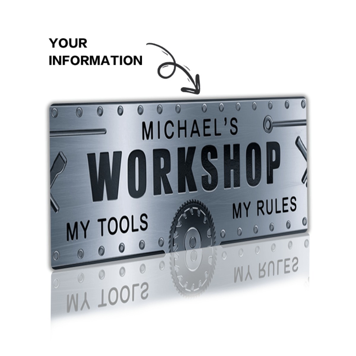 Personalized Name Workshop Alu - Workshop Tools And Names recension och pris