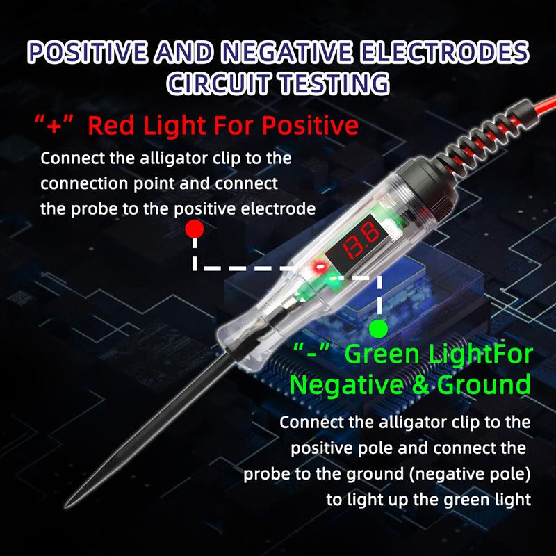 3V 120V Voltage Tester Pen Dig - Workshop Tools Display recension och pris