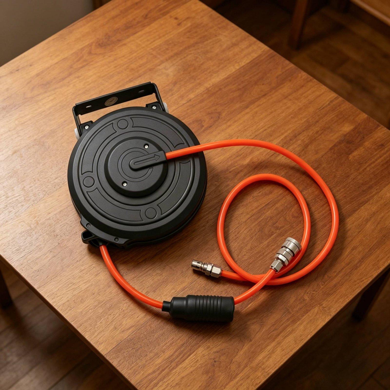 Retractable Pneumatic Air Hose - Tools Workshops recension och pris