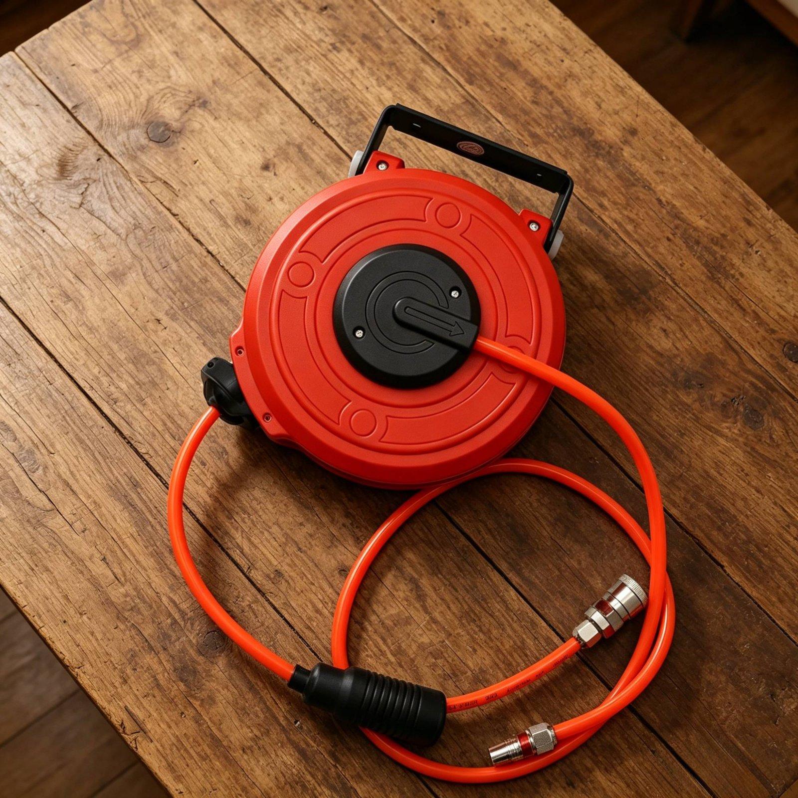 Retractable Pneumatic Air Hose - Tools Workshops recension och pris