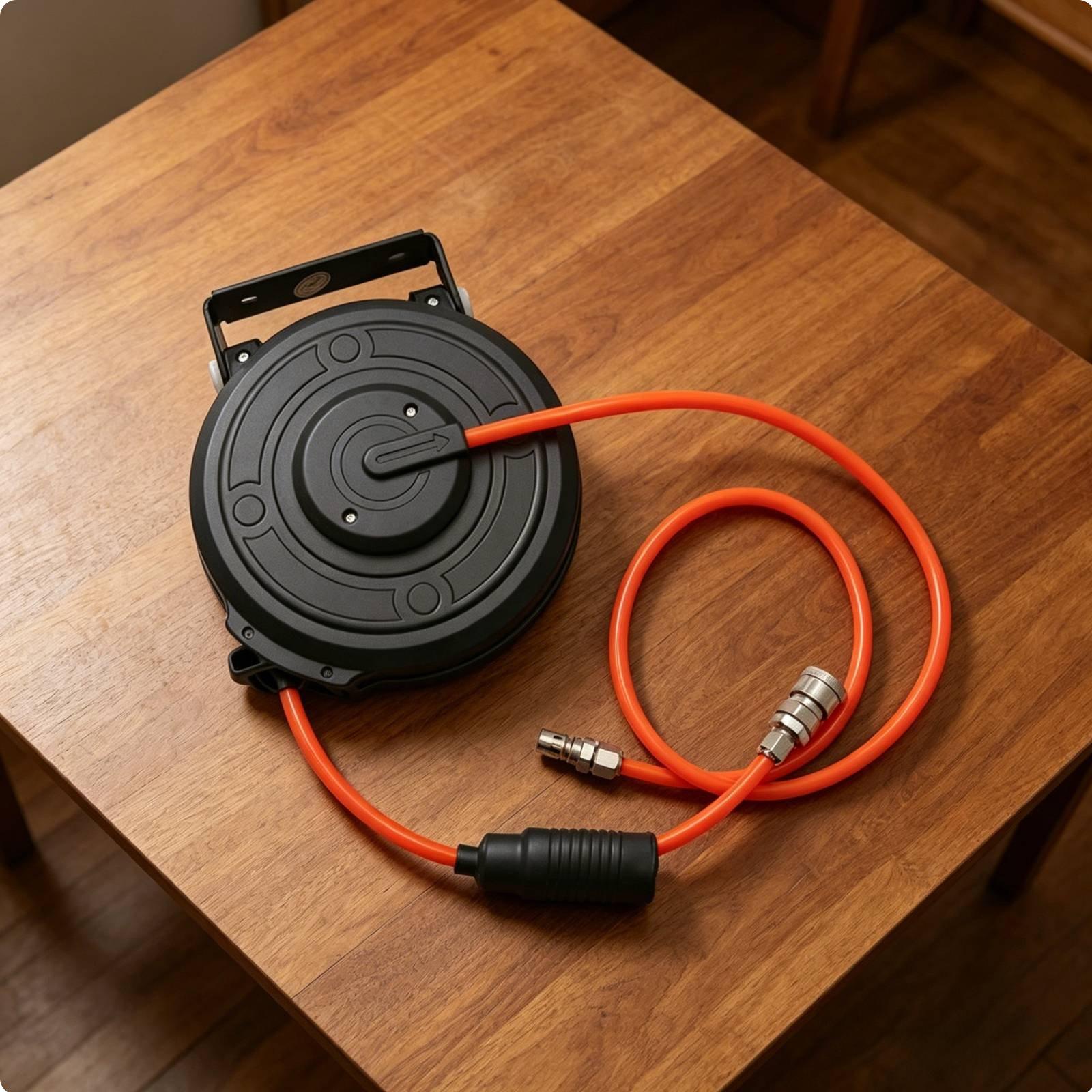 Retractable Pneumatic Air Hose - Tools Workshops recension och pris