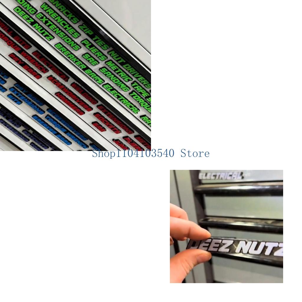 02DC Workshop Drawer Labels Ra - Workshop Tools And Names recension och pris
