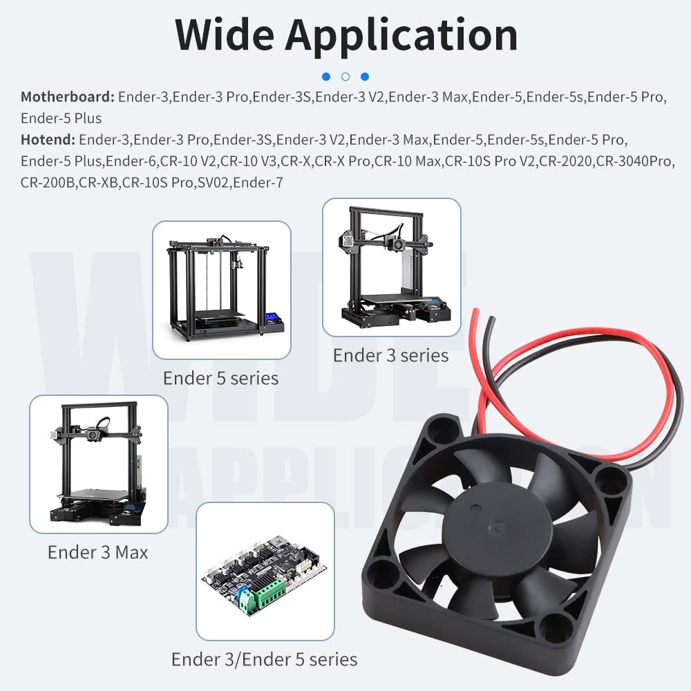 2pcs Creality Original 4010 Fa - Creality Printer K1 recension och pris