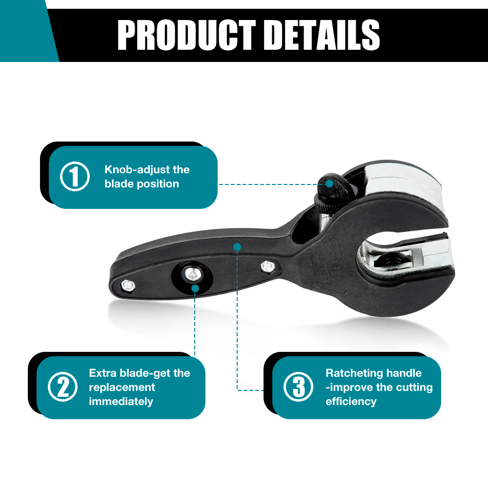 6-29mm Ratchet Pipe Cutter,Hom - Workshop Tools And Equipment recension och pris