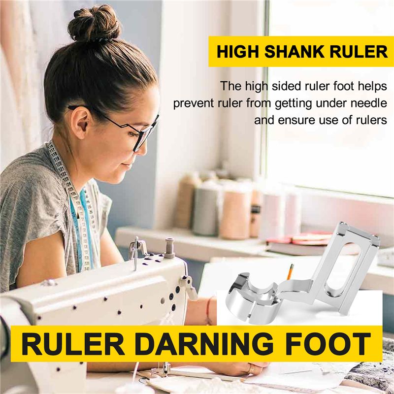 High Shank Ruler Free Motion D - Tools Qc recension och pris