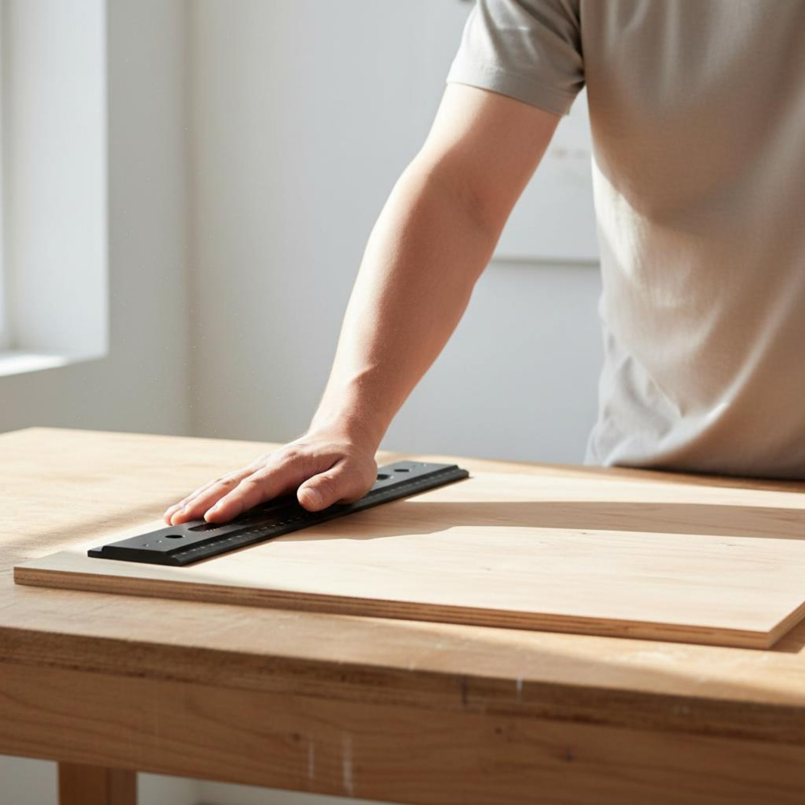 Aluminum Alloy Ruler Portable  - Workshop Layout Tools recension och pris