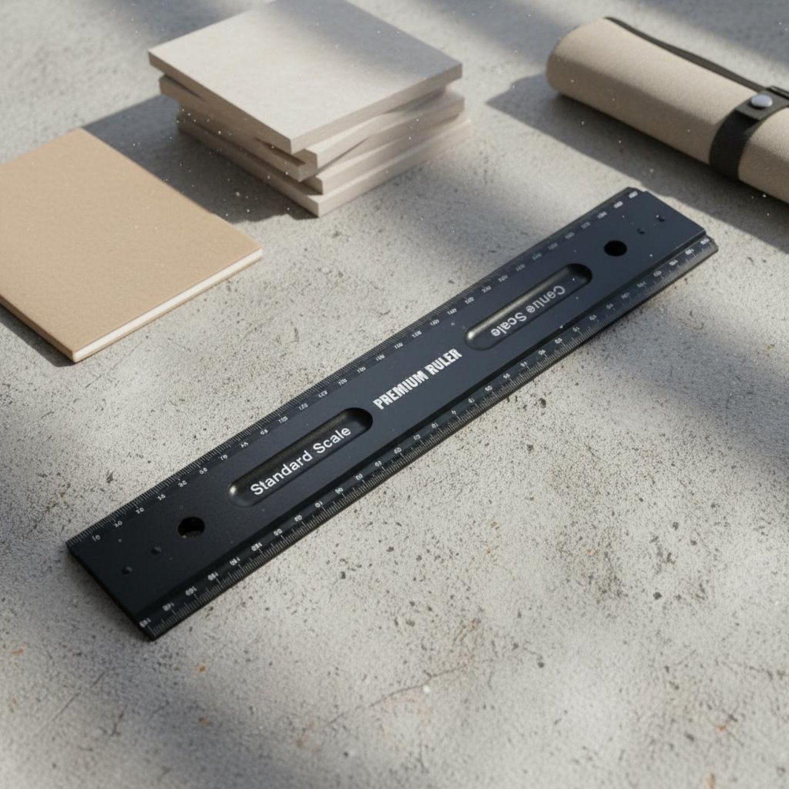 Aluminum Alloy Ruler Portable  - Workshop Layout Tools recension och pris