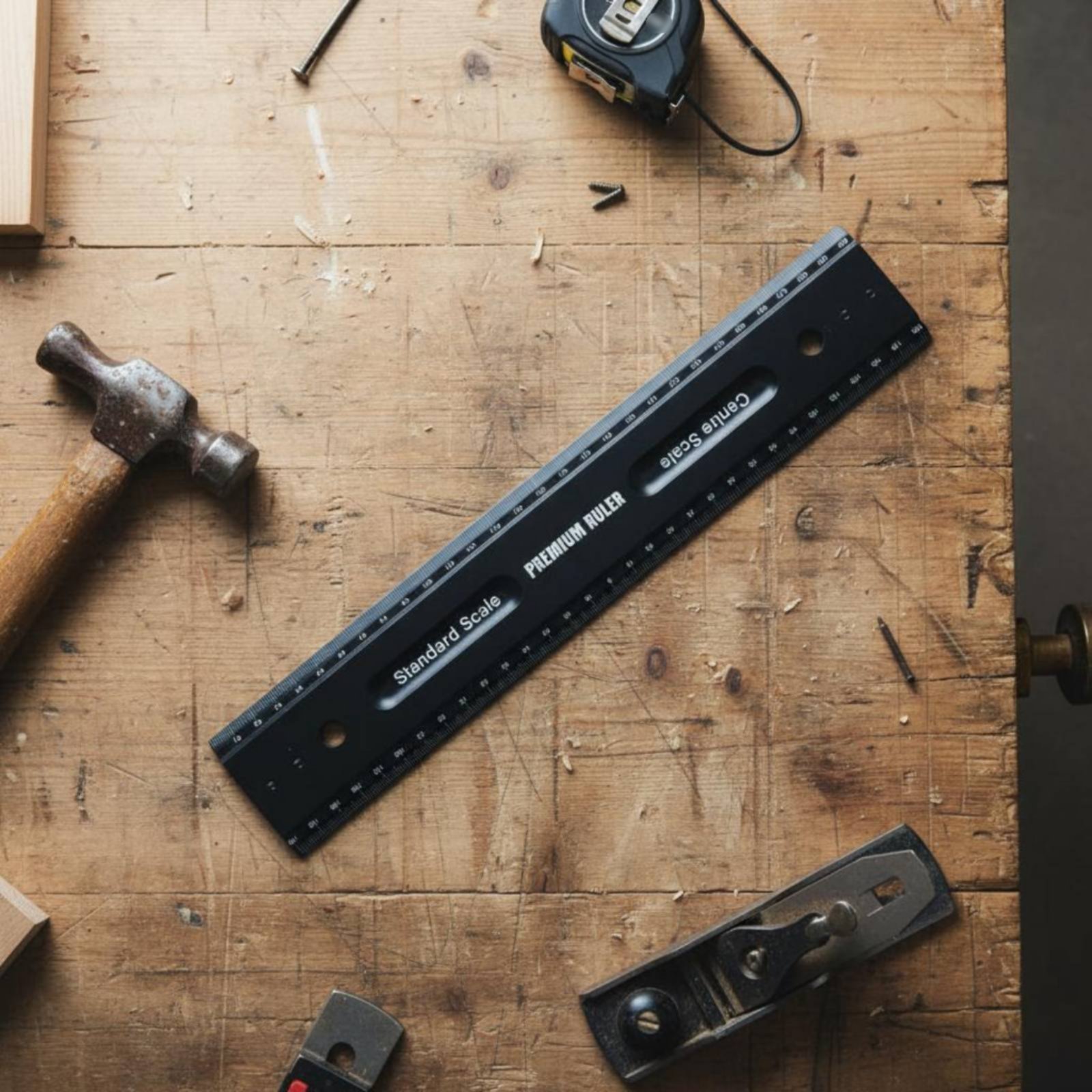 Aluminum Alloy Ruler Portable  - Workshop Layout Tools recension och pris