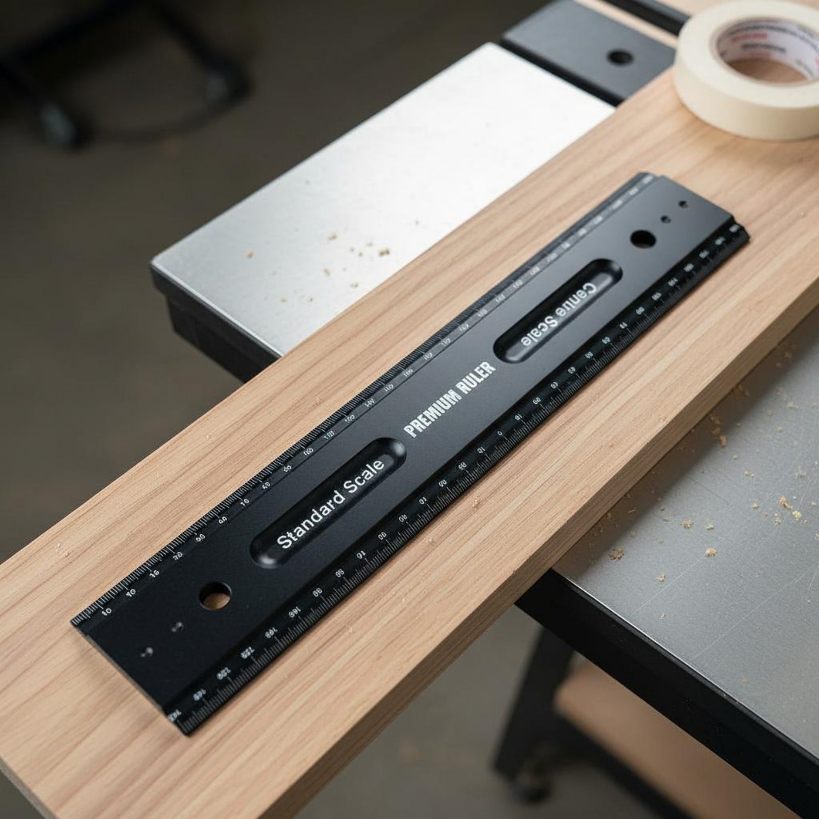 Aluminum Alloy Ruler Portable  - Workshop Layout Tools recension och pris
