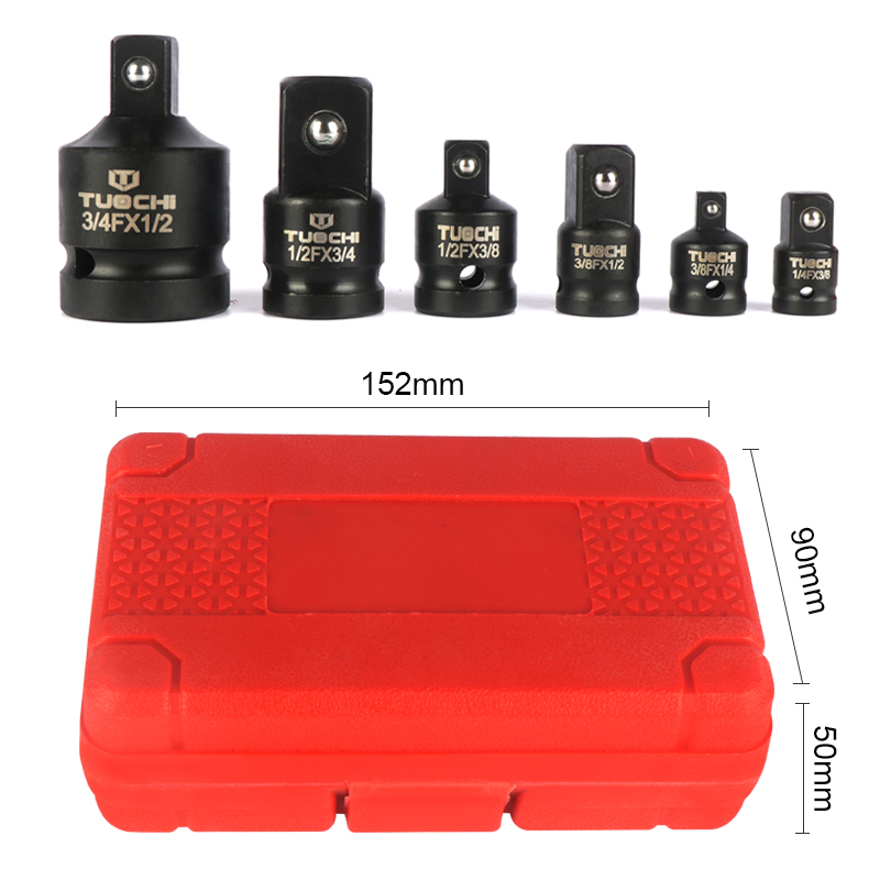 6PCS Impact Socket Wrench Adap - Workshop Tools Box recension och pris