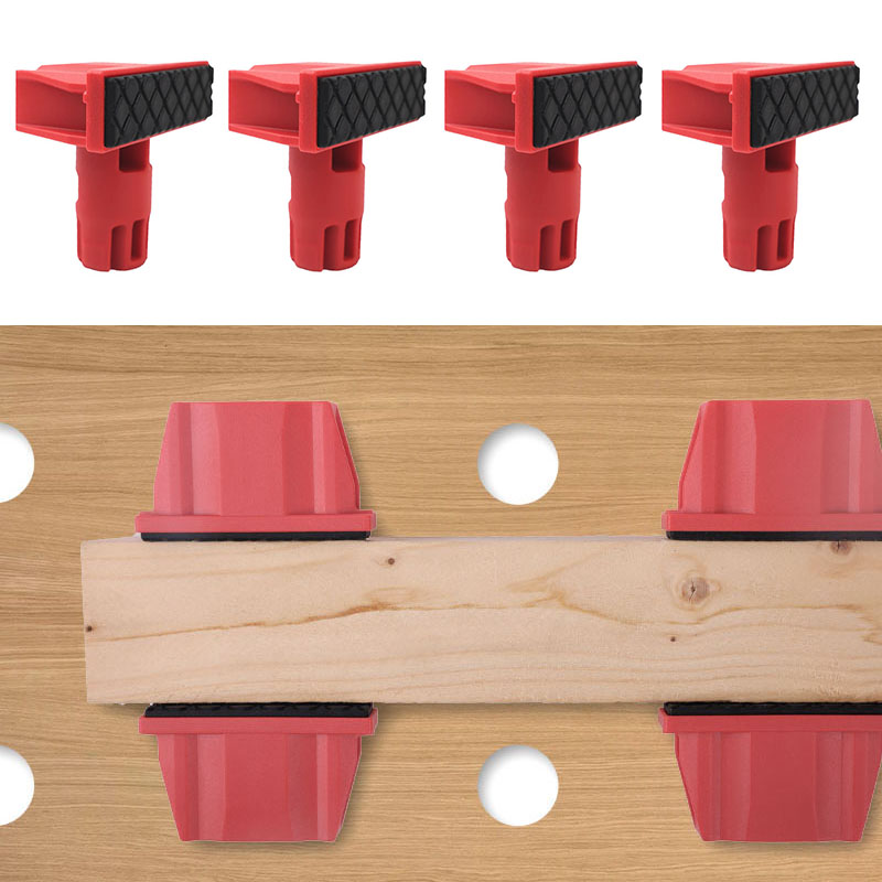 4Pcs Plastics Bench Dogs, 20mm - Workshop Tools Box recension och pris