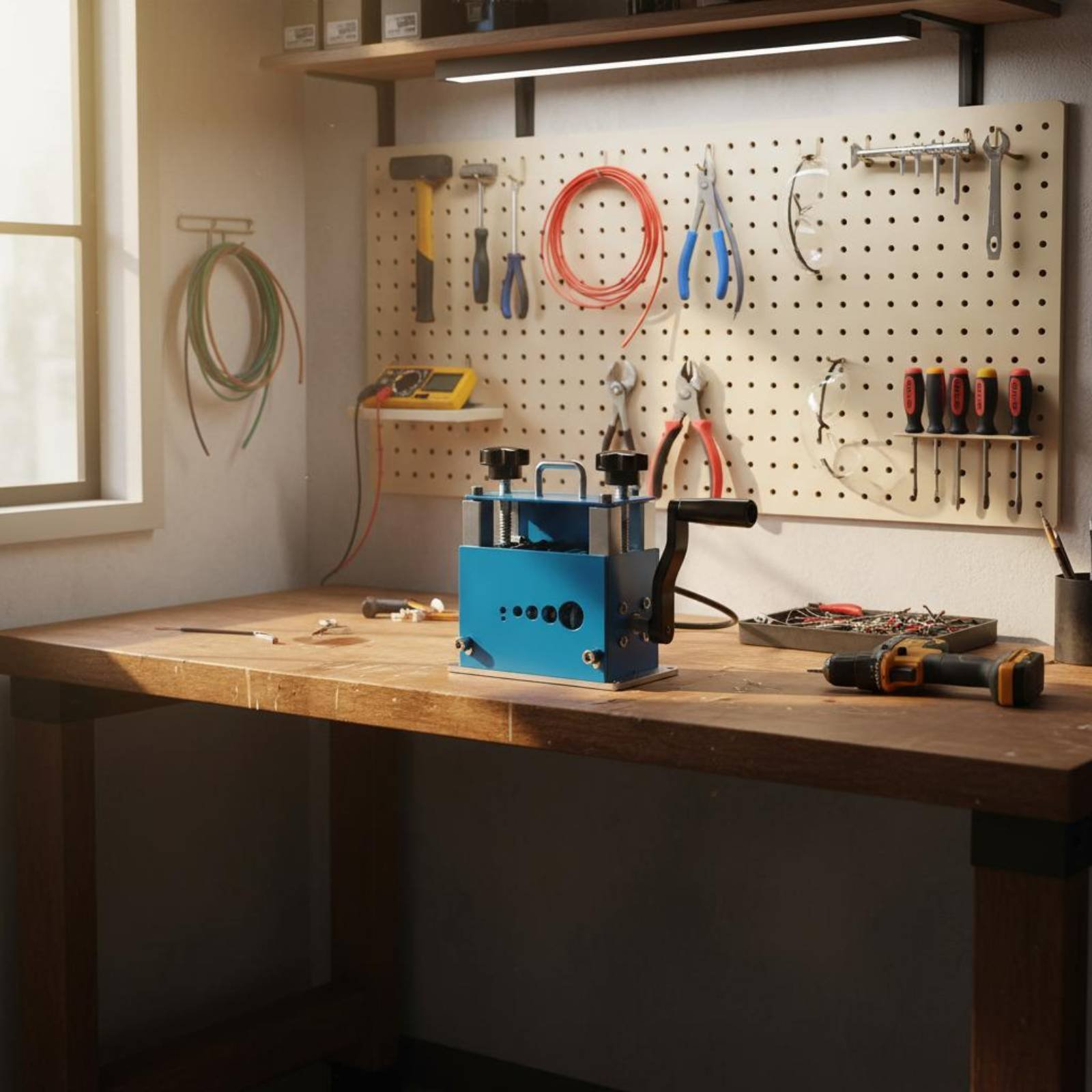 Multi-Hole Cord Peeler Twin-Dr - Workshop Tools And Equipment recension och pris