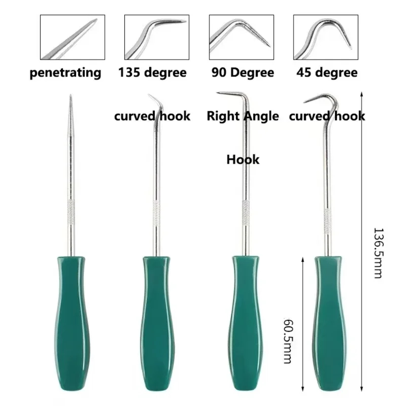 4Pcs 135mm Oil Seal Pick Hooks - Tools In Mechanic Workshop recension och pris