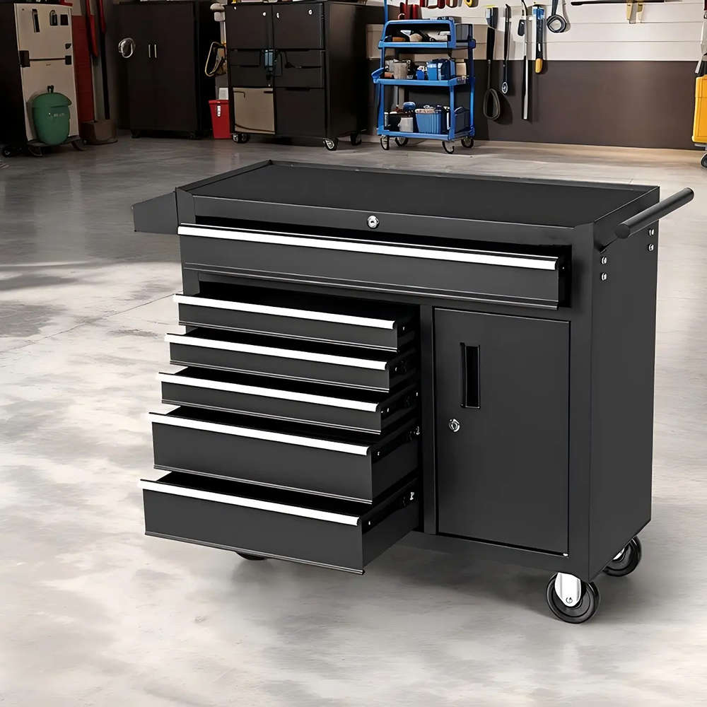Tool Storage Cabinet 6-Drawer  - Workshop Tools Logo recension och pris