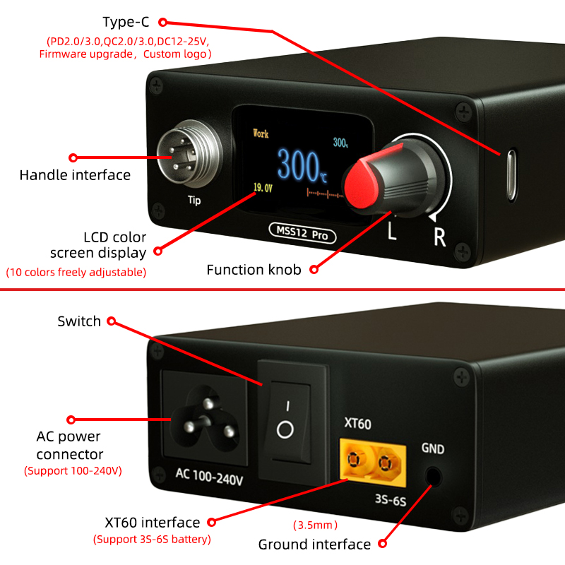 SEQURE MSS12 Pro Soldering Sta - Tools Qc recension och pris