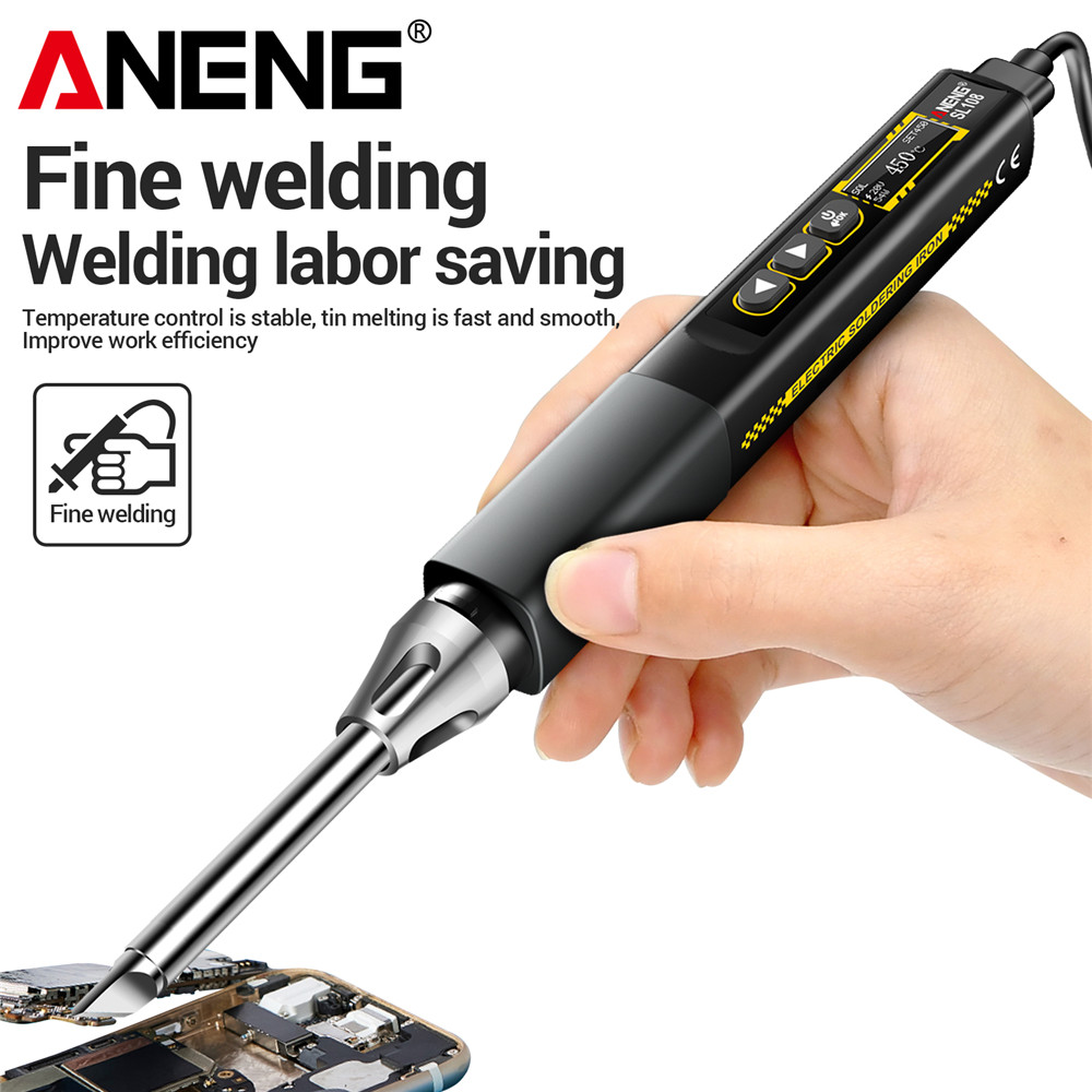 Portable Digital Smart Solderi - Tools Qc recension och pris