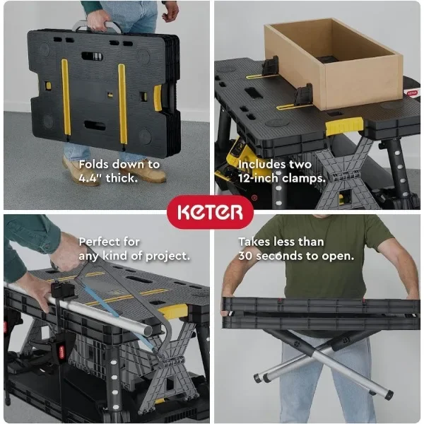 Portable Folding Work Table To - Workbench Portable Fold recension och pris
