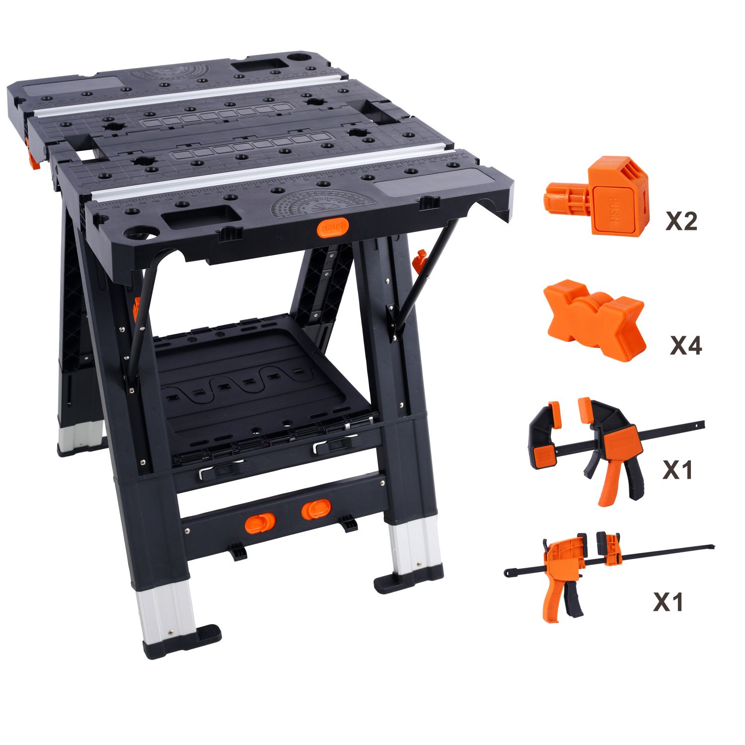 Portable Folding 2-in-1 Workbe - Workbench Portable Fold recension och pris