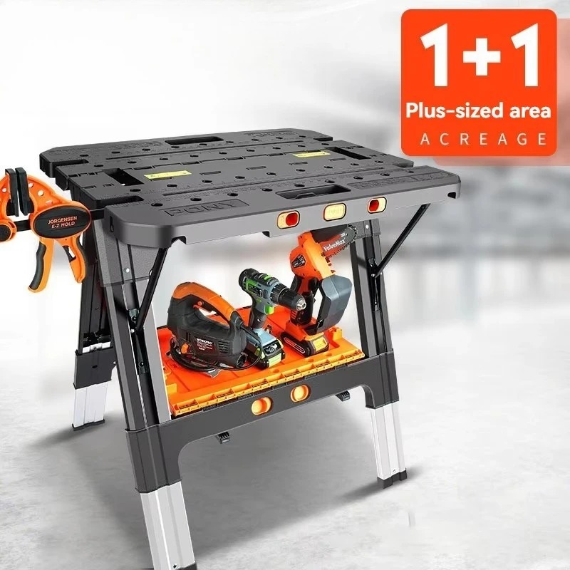 Portable Folding Work Table wi - Workbench Portable Fold recension och pris