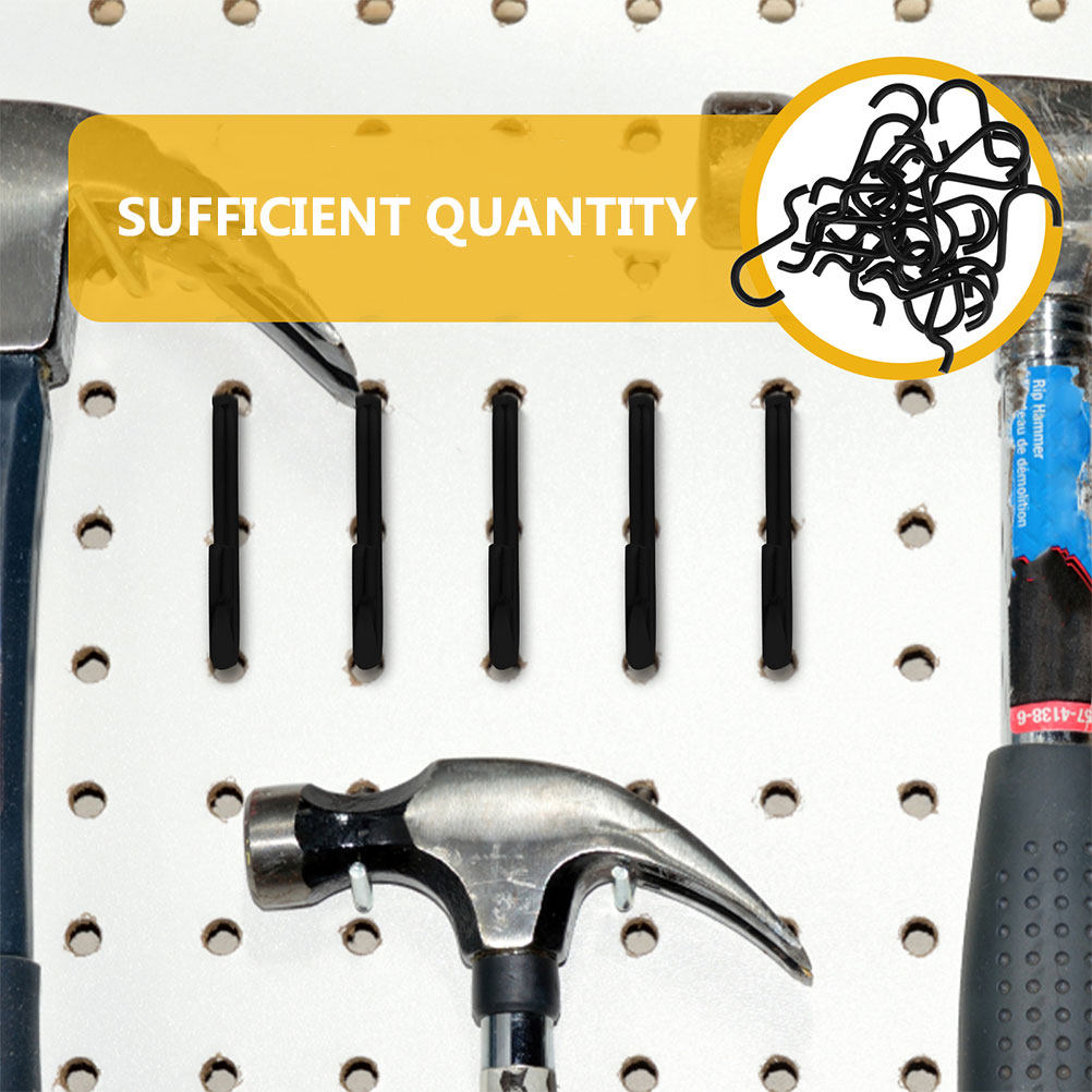 24Pcs Strong Iron Pegboard Hoo - Workshop Tools Display recension och pris
