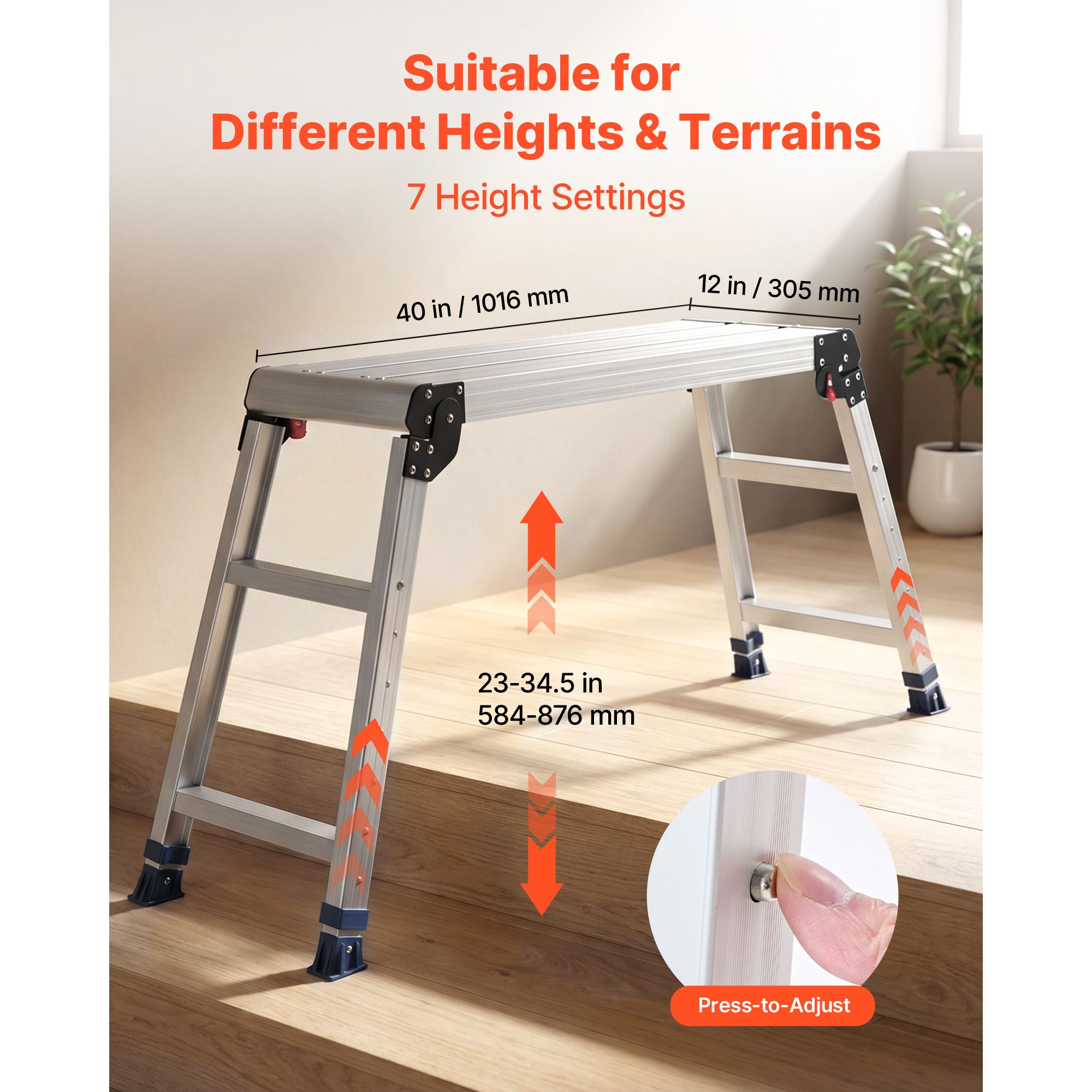 Folding Work Platform, Adjusta - Workbench Portable Fold recension och pris
